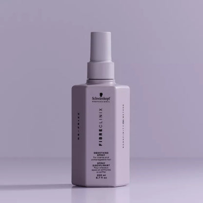 Schwarzkopf Professional Fibre Clinix De-Frizz Shampoo 300ml, Smoothing Spray 200ml & Treatment 250ml Trio