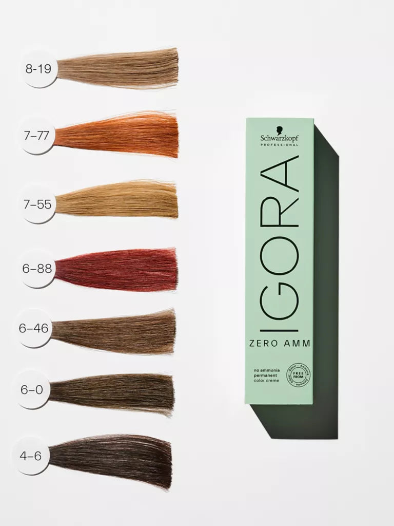 Schwarzkopf Igora Zero Ammonia Color Creme 60ml