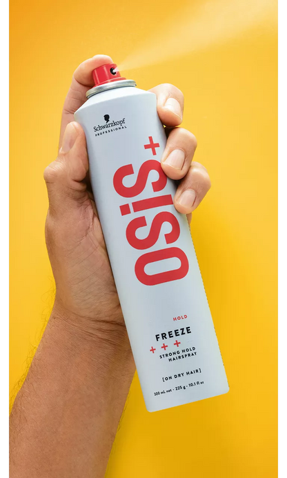 Schwarzkopf Professional Osis+ Freeze Strong Hold Hairspray - 300ml