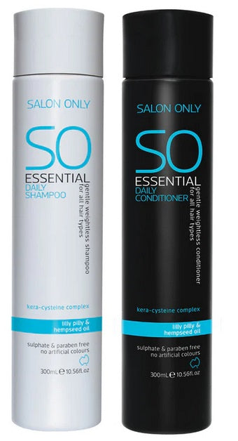 Salon Only SO Essential Shampoo & Conditioner Duo - 300ml