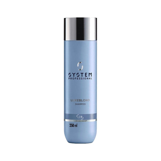 Wella System Professional Luxeblond Shampoo 250ml - Salon Warehouse