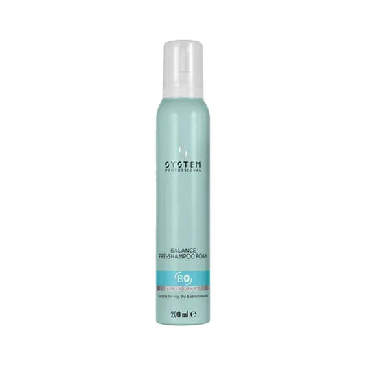 System Professional Balance Pre-Shampoo Foam 200ml - Salon Warehouse