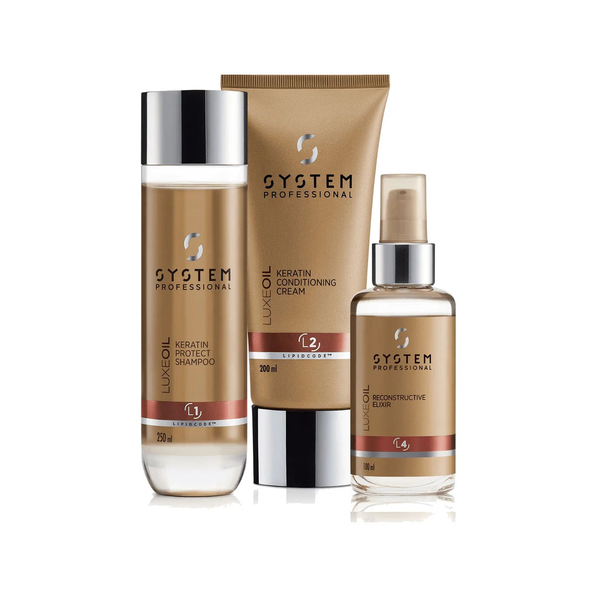 System Professional Luxe Oil Keratin Trio - Salon Warehouse