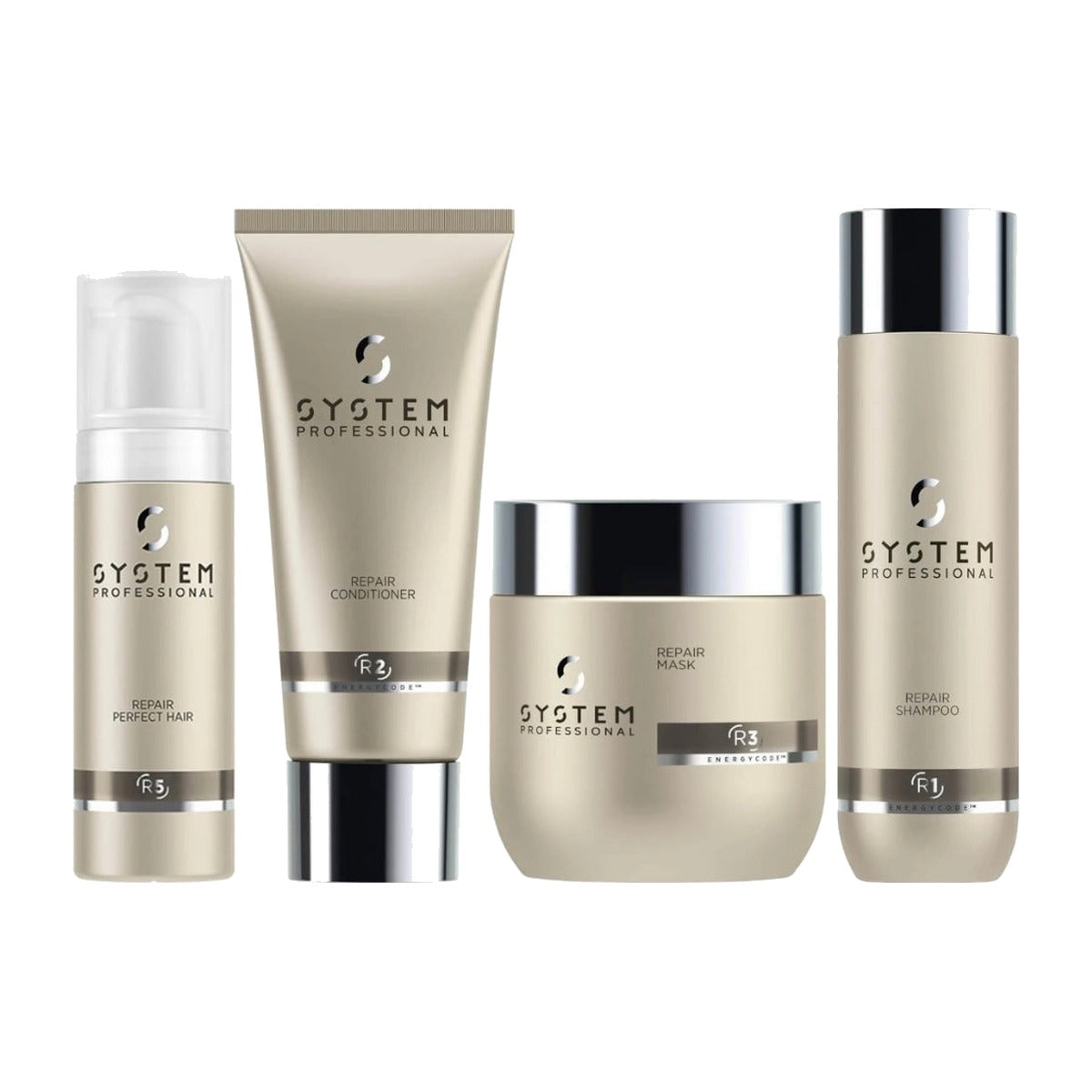 System Professional Repair Shampoo 250mL Conditioner 200ml Mask 200ml Perfect Hair 150ml - Salon Warehouse