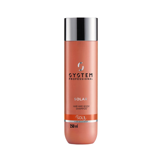 System Professional Solar Hair & Body Shampoo 250mL - Salon Warehouse