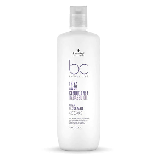 Schwarzkopf Professional BC Bonacure Clean Performance Frizz Away Conditioner 1000ml - Salon Warehouse