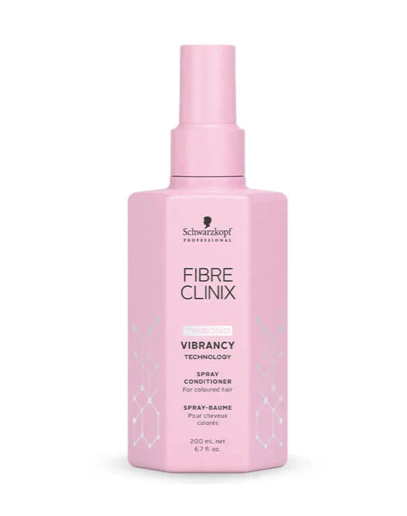 Schwarzkopf Professional Fibre Clinix Vibrancy Spray Conditioner 200ml - Salon Warehouse