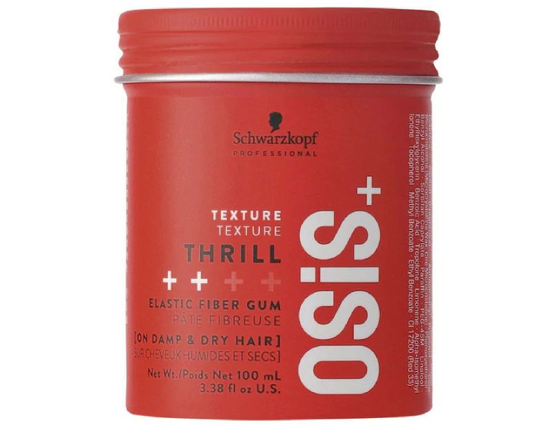 Schwarzkopf Professional Osis+ Thrill Elastic Fibre Gum 100ml (New Range) - Salon Warehouse