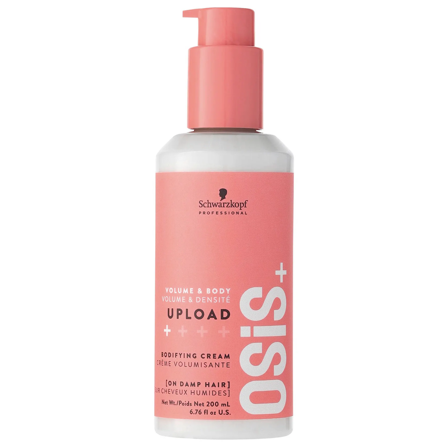 Schwarzkopf Professional Osis+ Upload Volume Lightweight Cream 200ml (New Range) - Salon Warehouse