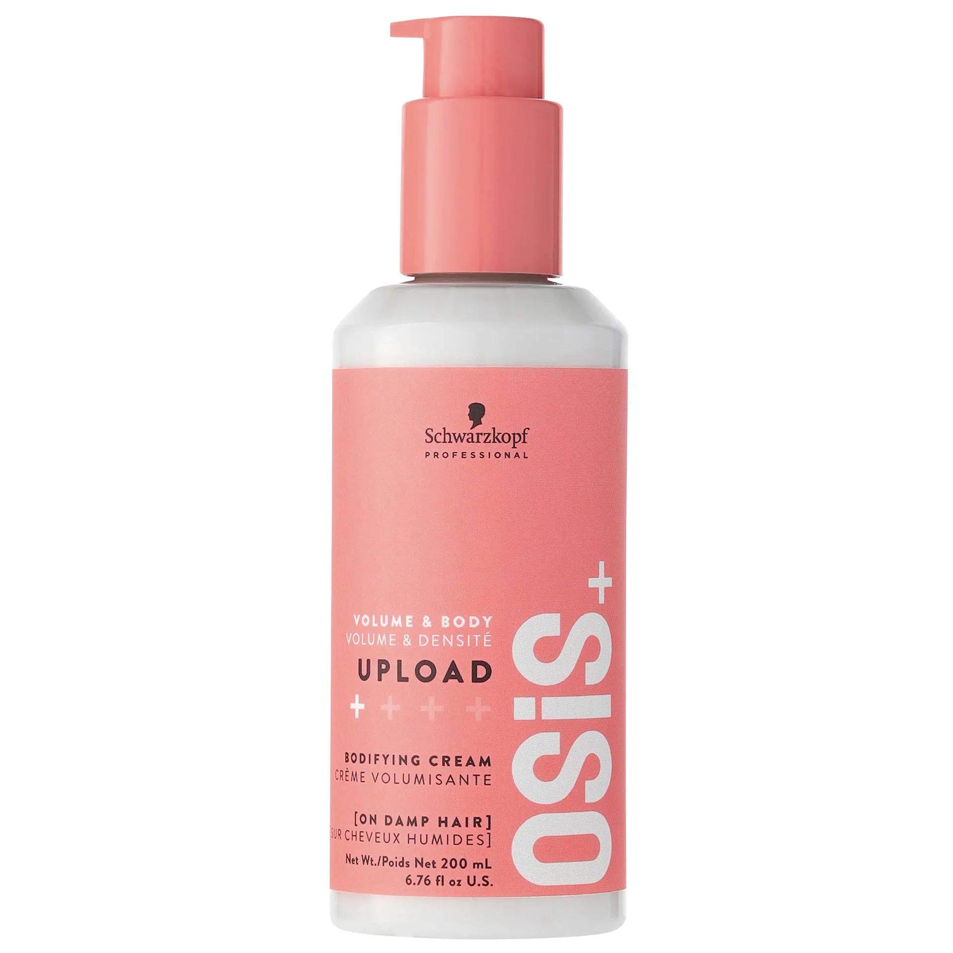 Schwarzkopf Professional Osis+ Upload Volume Lightweight Cream 200ml (New Range) - Salon Warehouse