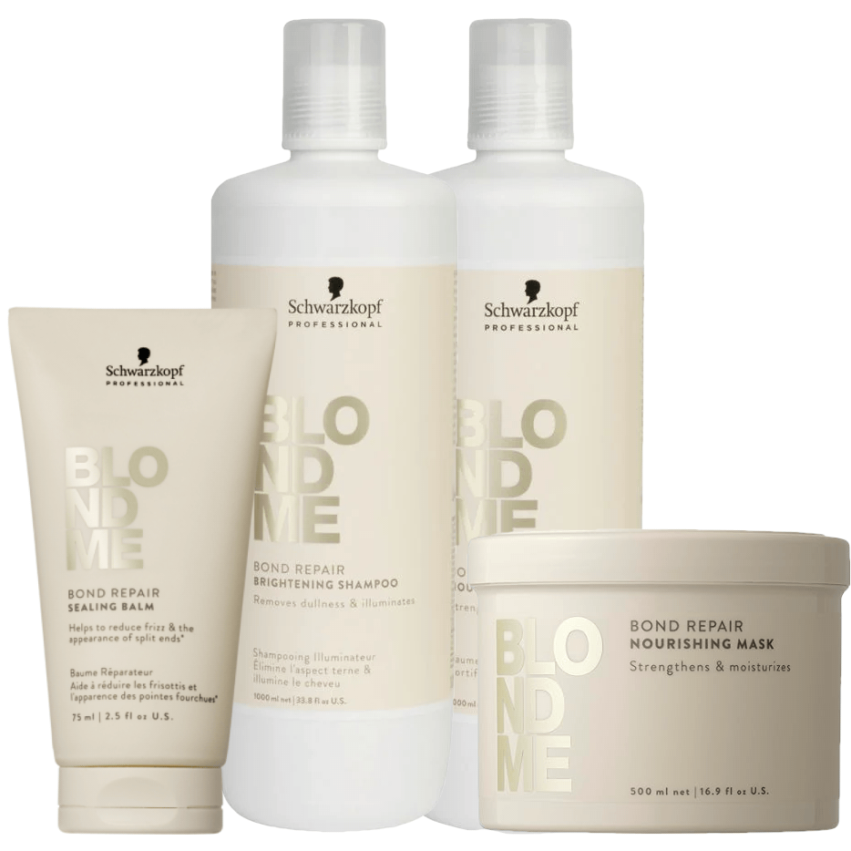 Schwarzkopf Professional Blondme Bond Repair Brightening 1000ml Shampoo schwarzkopf-professional-blondme-bond-repair-brightening-1000ml-shampoo