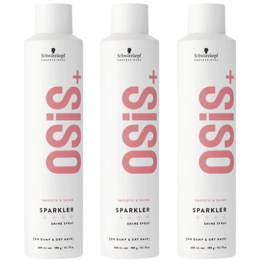 Schwarzkopf Professional Osis+ Sparkler Shine Spray 300ml Trio - Salon Warehouse