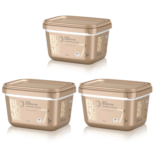 Schwarzkopf Professional BlondMe Clay lightener 350g Trio - Salon Warehouse 