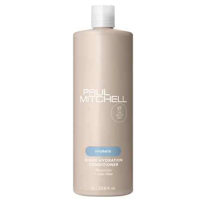 Paul Mitchell Hydrate Sheer Hydration Shampoo & Conditioner 1000ml Duo