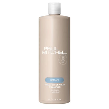 Paul Mitchell Hydrate Sheer Hydration Shampoo 1000ml (NEW PACKAGING)