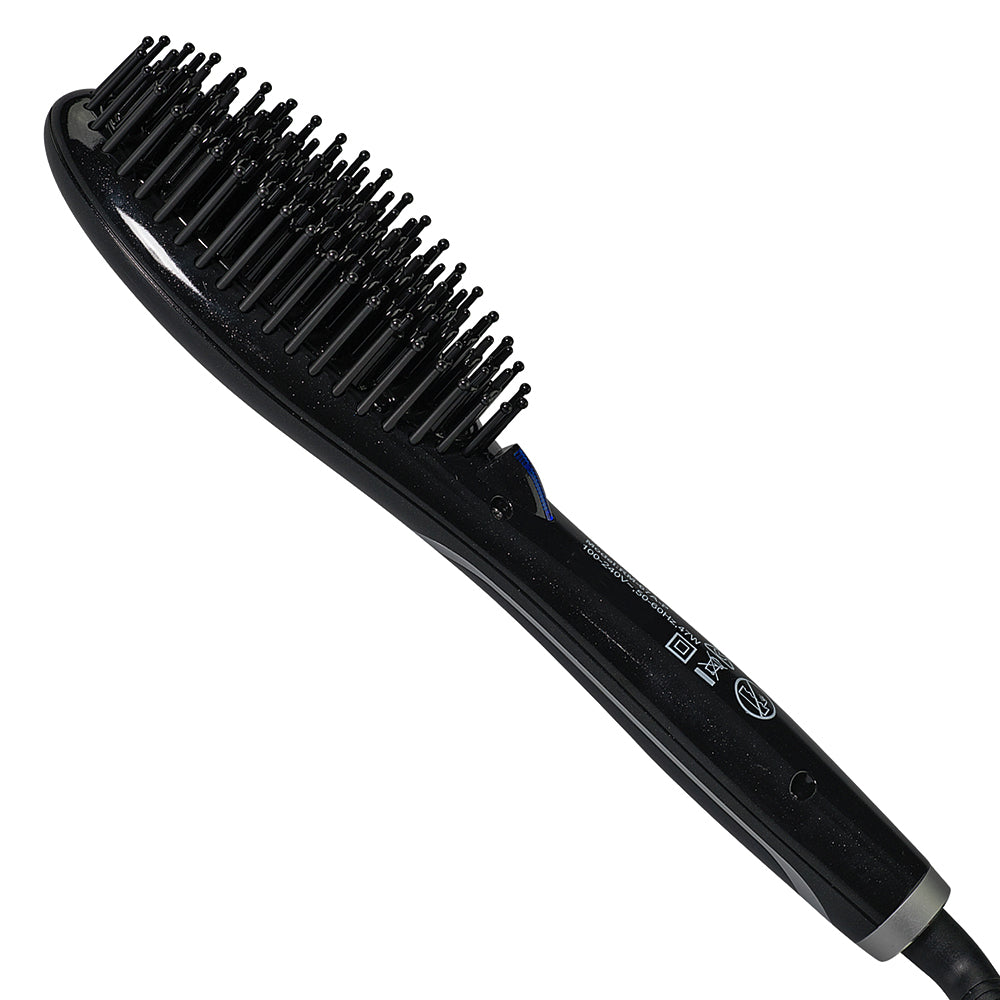 Silver Bullet Hybrid Straightening Hot Brush - Salon Warehouse