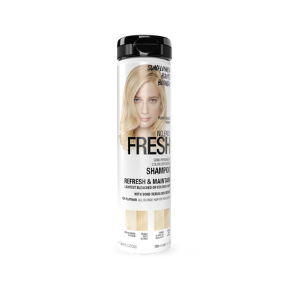 No Fade Fresh Semi Permanent Colour Depositing Shampoo Sunflower Brite Blonde 189ml