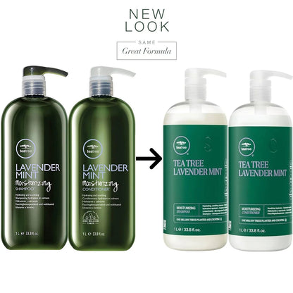 Paul Mitchell Tea Tree Lavender Mint Moisturizing Shampoo & Conditioner Duo 1000ml