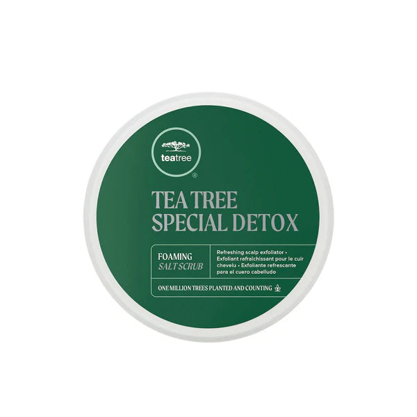 Paul Mitchell Tea Tree Special Detox Foaming Salt Scrub 184g Trio NEW