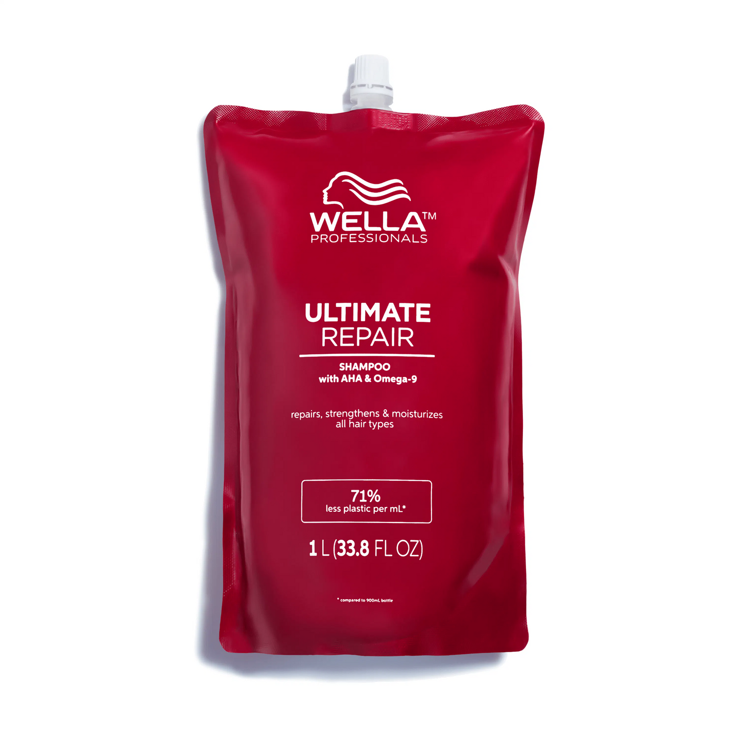 Wella Professionals Ultimate Repair Shampoo 1000ml Pouch - Salon Warehouse