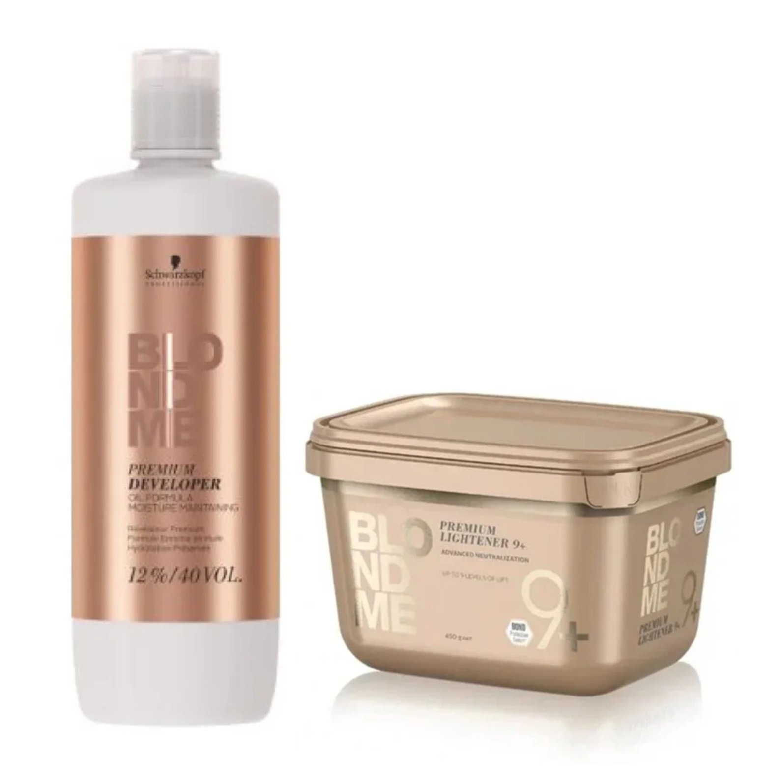 Schwarzkopf Professional BlondMe Premium Developer 12% & Premium Lightener 450g Duo - Salon Warehouse