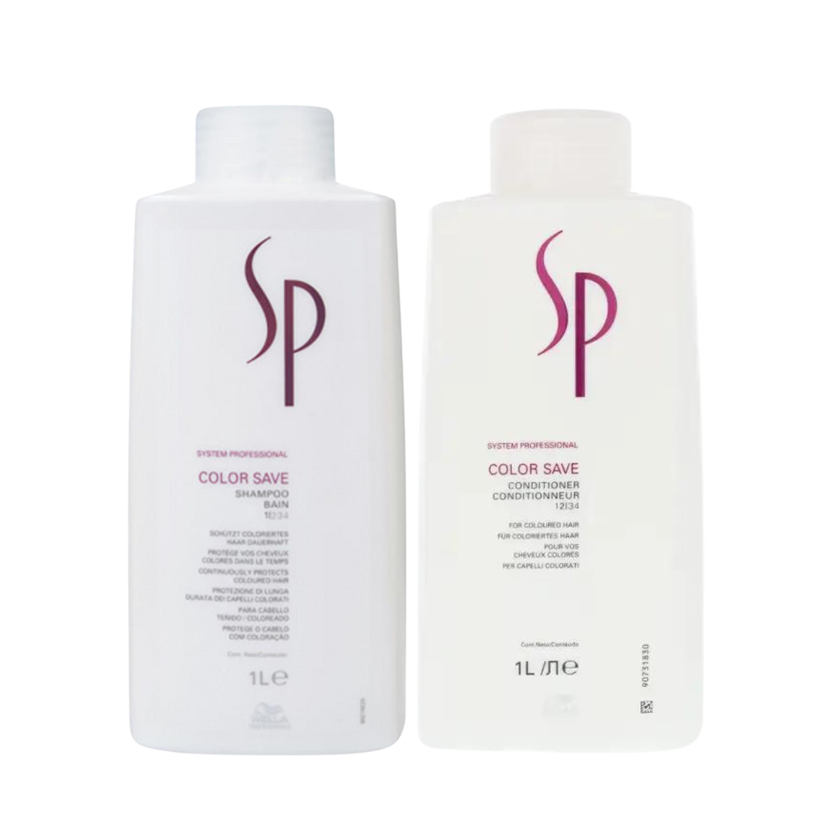 Wella SP Color Save Shampoo & Conditioner 1000ml Duo - Salon Warehouse