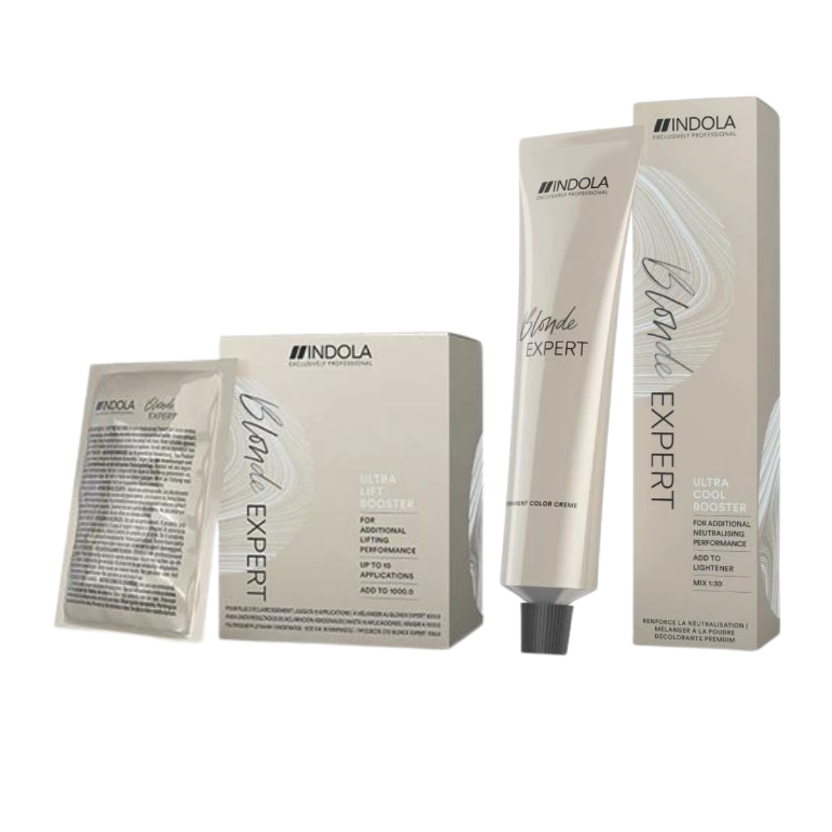 Indola Professional Blonde Expert Ultra Lift Booster Sachets & Ultra ...