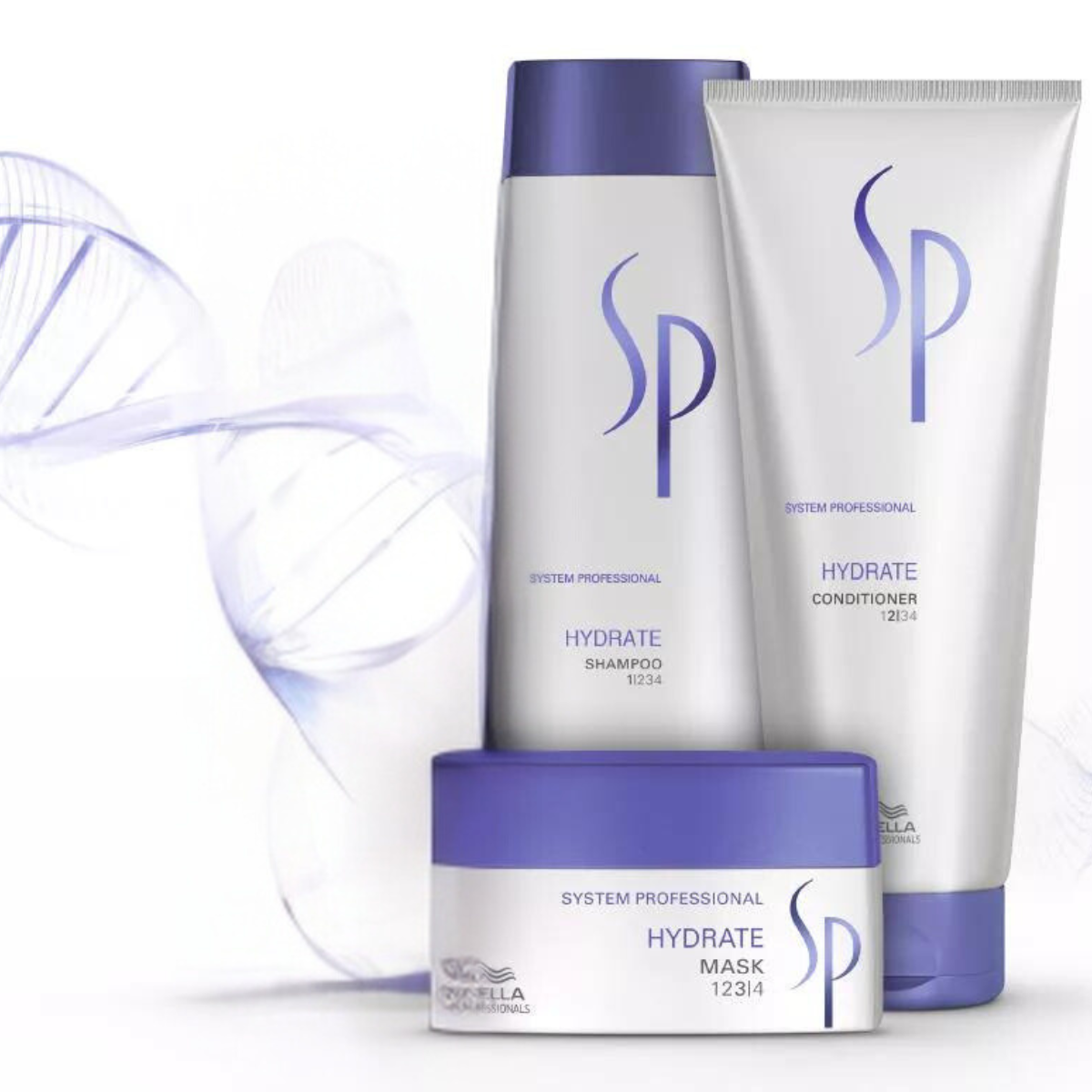 Wella SP Hydrate Shampoo, Conditioner & Mask Trio Pack - Salon Warehouse