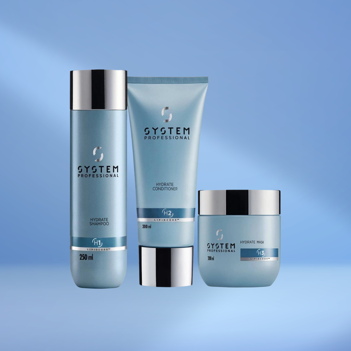 Wella System Professional Hydrate Shampoo, Conditioner & Mask Trio Pack - Salon Warehouse