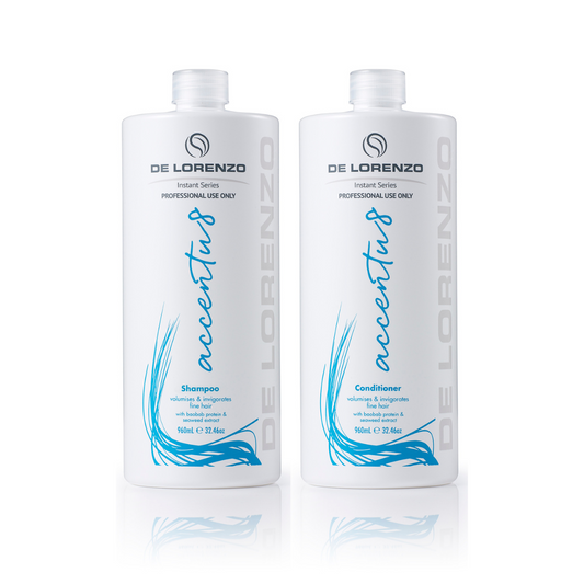 De Lorenzo Instant Accentu8 Shampoo & Conditioner Duo 960ml