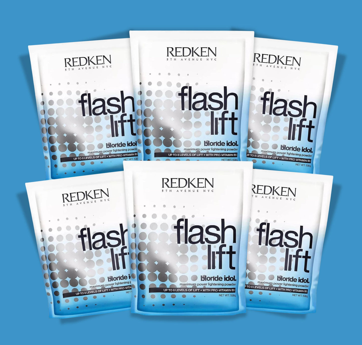 Redken Flash Lift Blonde Idol 500g x 6 Value Pack - Salon Warehouse