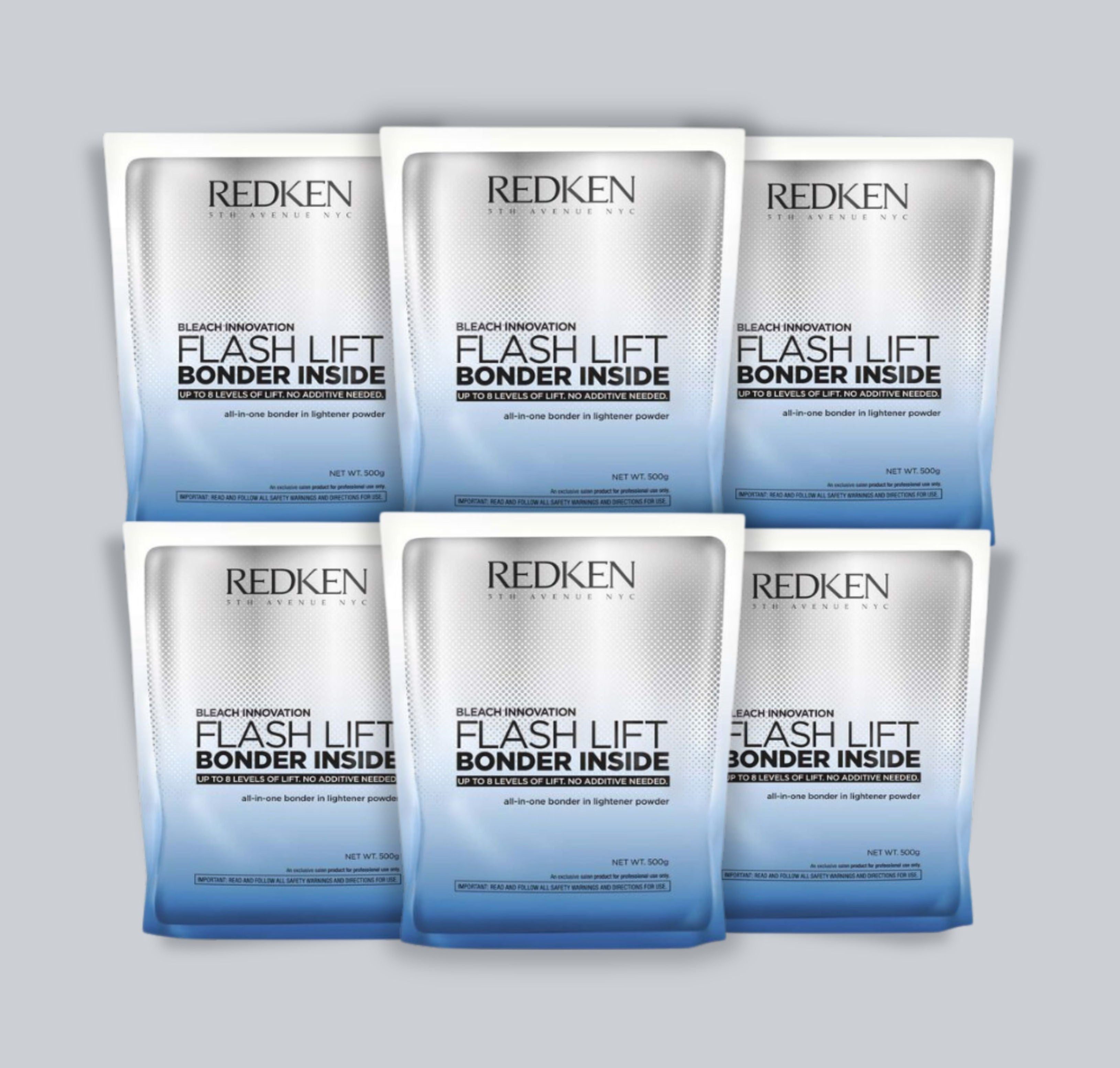 Redken Height Riser Redken Flash Lift Bonder Inside 500g x 6 Value Pack - Salon Warehouse ...