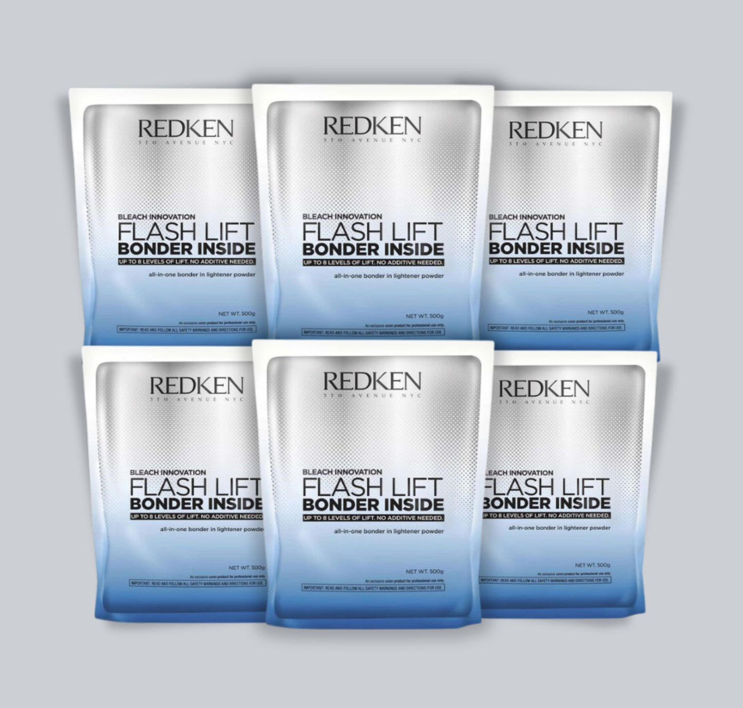 Redken Flash Lift Bonder Inside 500g x 6 Value Pack - Salon Warehouse