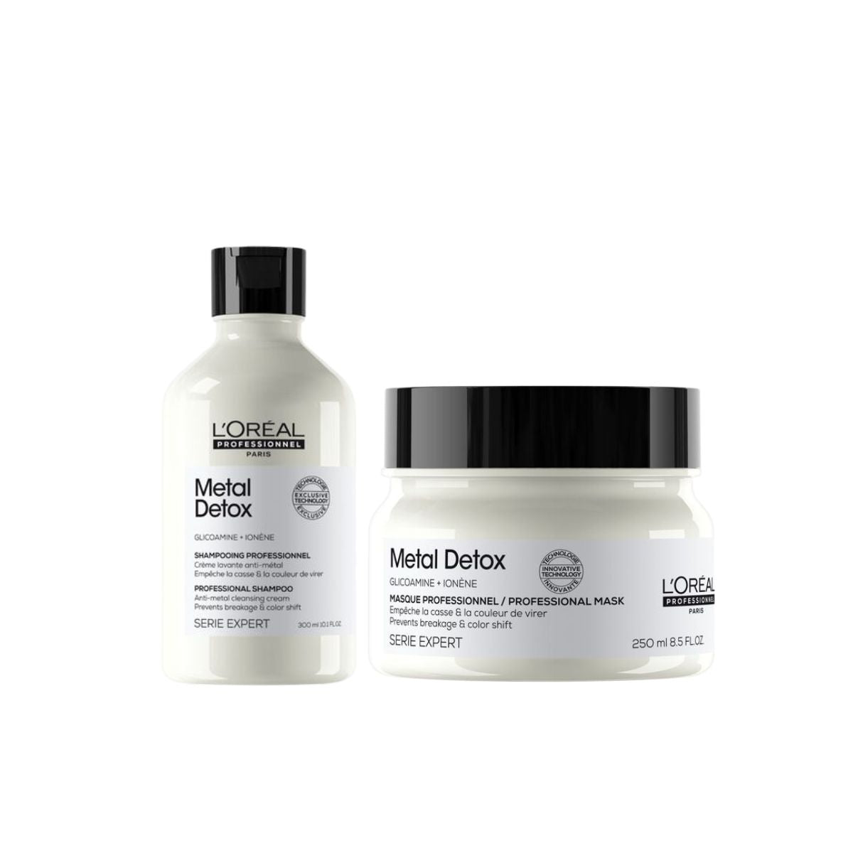 L'Oréal Professionnel Serie Expert Metal Detox Shampoo & Mask Duo - Salon Warehouse