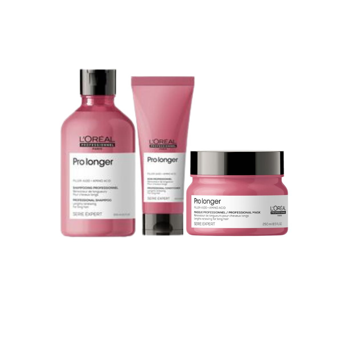 L'Oréal Professionnel Pro Longer Shampoo, Conditioner & Mask Trio Pack - Salon Warehouse