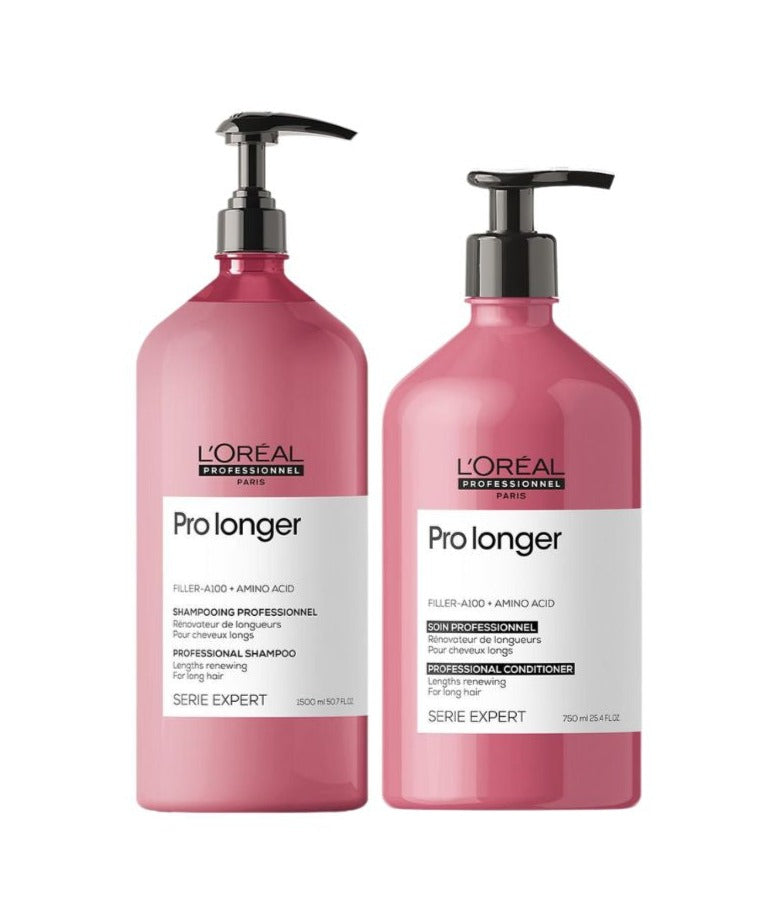 L'Oréal Professionnel Pro Longer Shampoo 1500ml & Conditioner 750ml Duo - Salon Warehouse