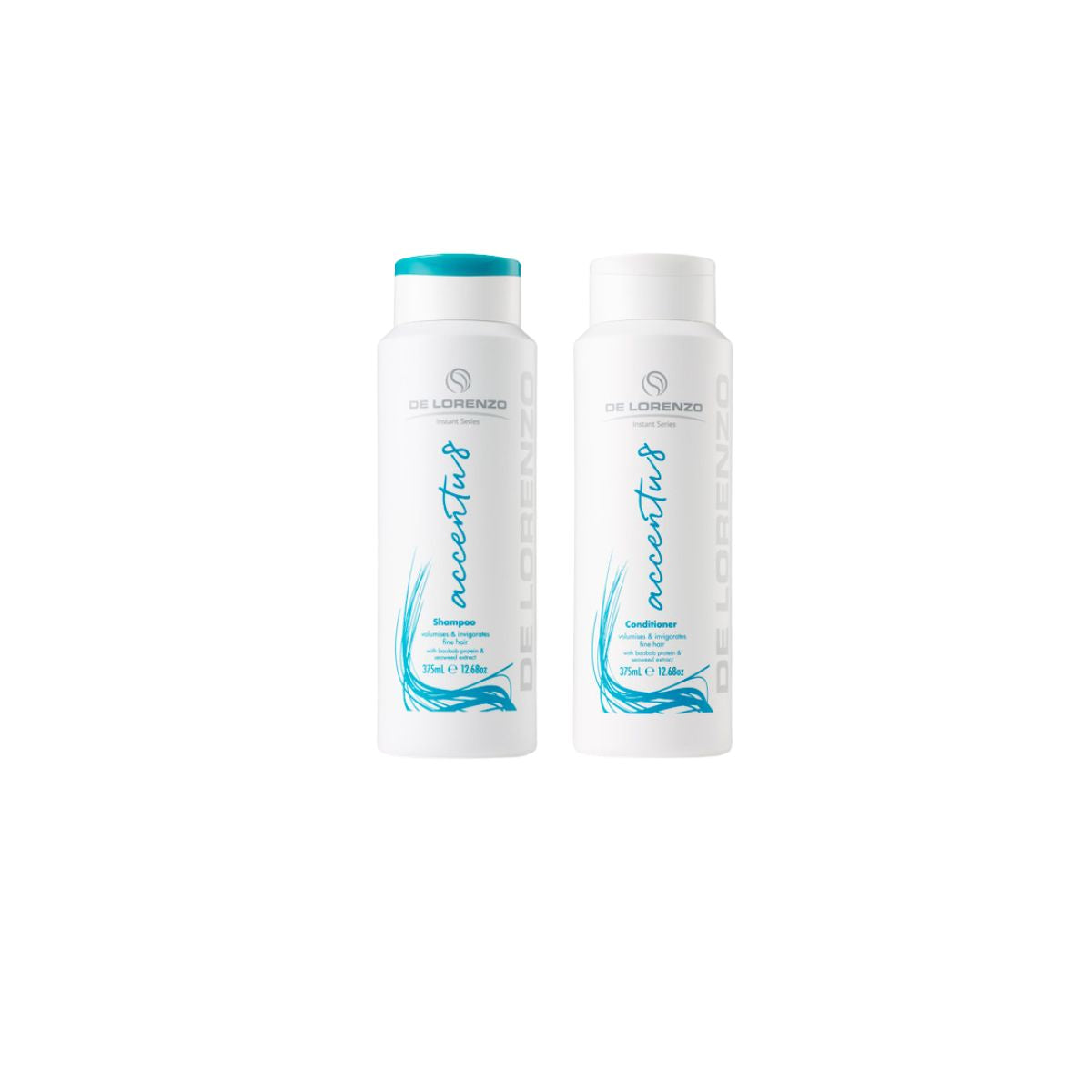 De Lorenzo Instant Accentu8 Shampoo & Conditioner Duo 375ml - Salon Warehouse
