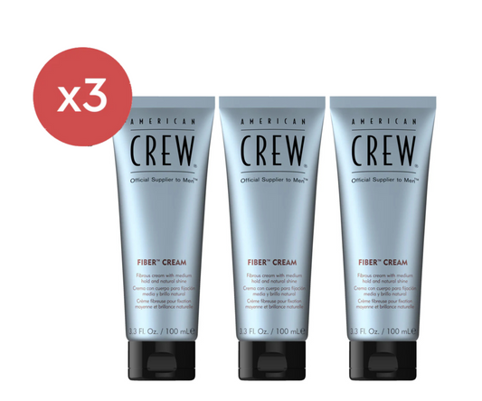 American Crew Fibre Cream 100ml Trio - Salon Warehouse