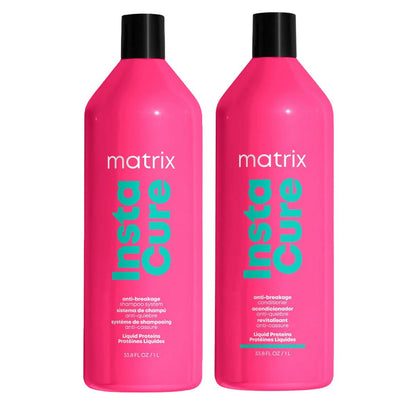 Matrix Total Results Instacure Anti-Breakage Shampoo & Conditioner 1000ml Duo - Salon Warehouse