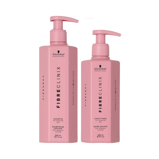 Schwarzkopf Professional Fibre Clinix Vibrancy Shampoo 300ml & Conditioner 250ml Duo