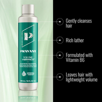 Pravana Volume Vibrance Shampoo & Conditioner 300ml Duo