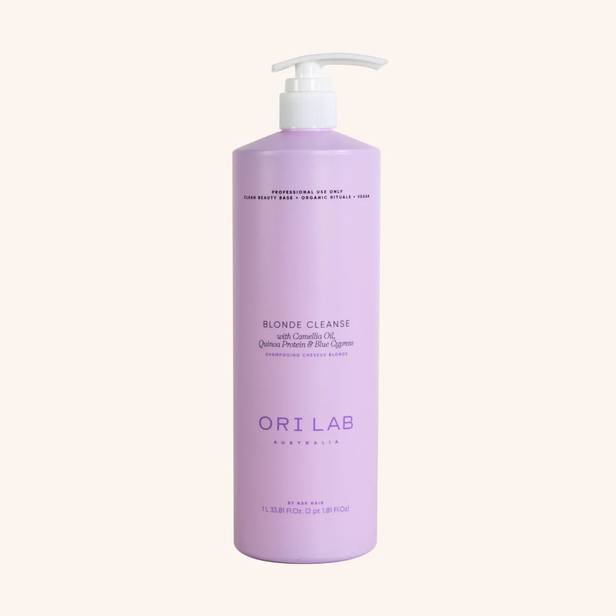 NAK Hair ORI Lab Blonde Cleanse 1000ml - Salon Warehouse