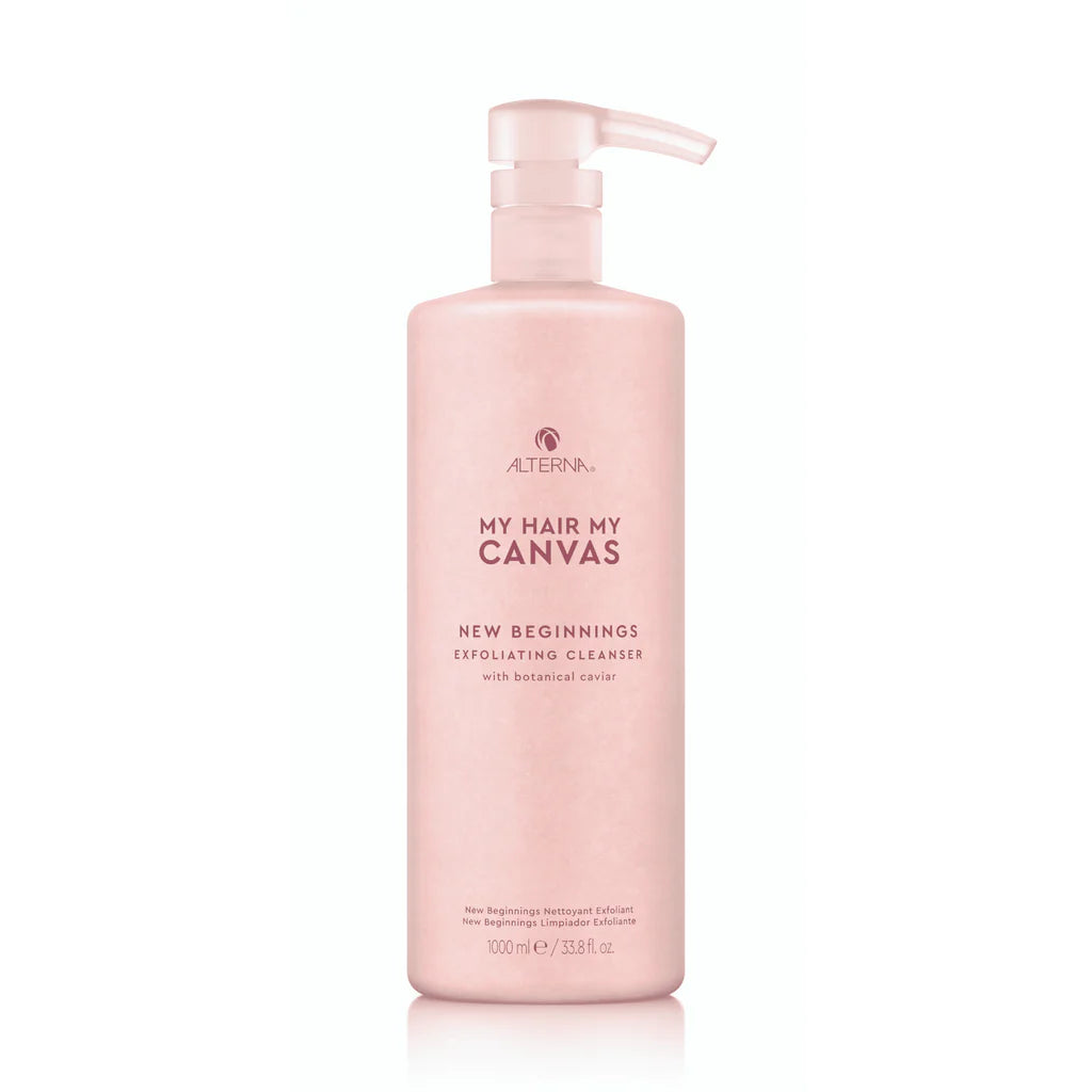 Alterna My Hair My Canvas New Beginnings Exfoliating Cleanser 1000ml - Salon Warehouse