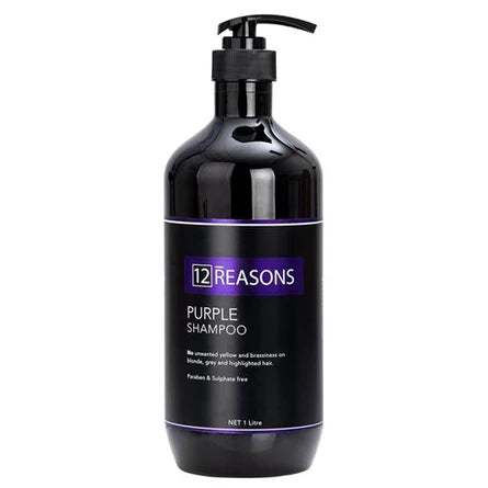 12 Reasons Purple Shampoo 1000ml - Salon Warehouse