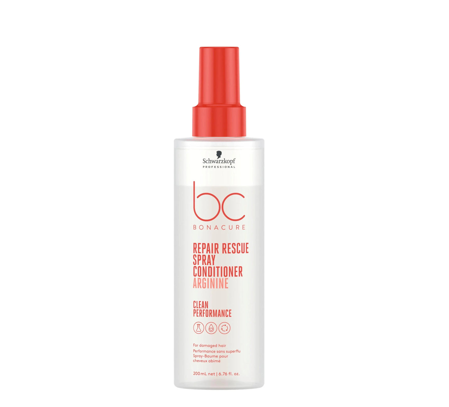 Schwarzkopf Professional Clean Performance Bonacure Repair Rescue Spray Conditioner 200ml - Salon Warehouse