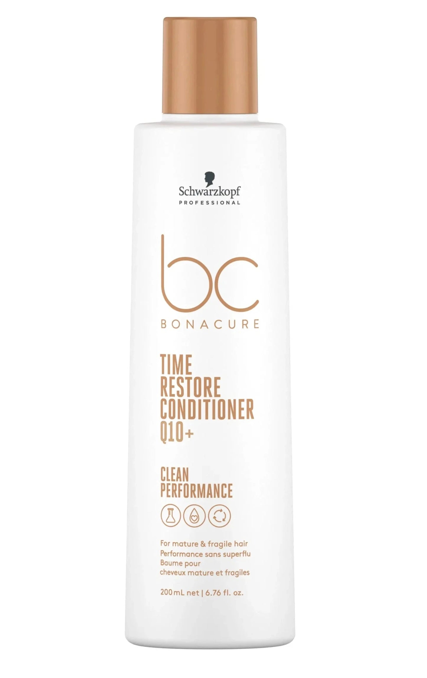 Schwarzkopf Professional Bonacure Clean Performance Time Restore Conditioner 200ml - Salon Warehouse