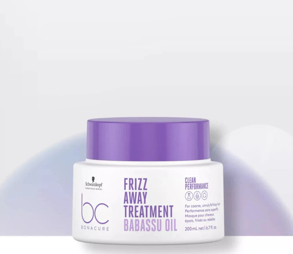 Schwarzkopf Professional BC Clean Performance Frizz Away Treatment 200ml - Salon Warehouse