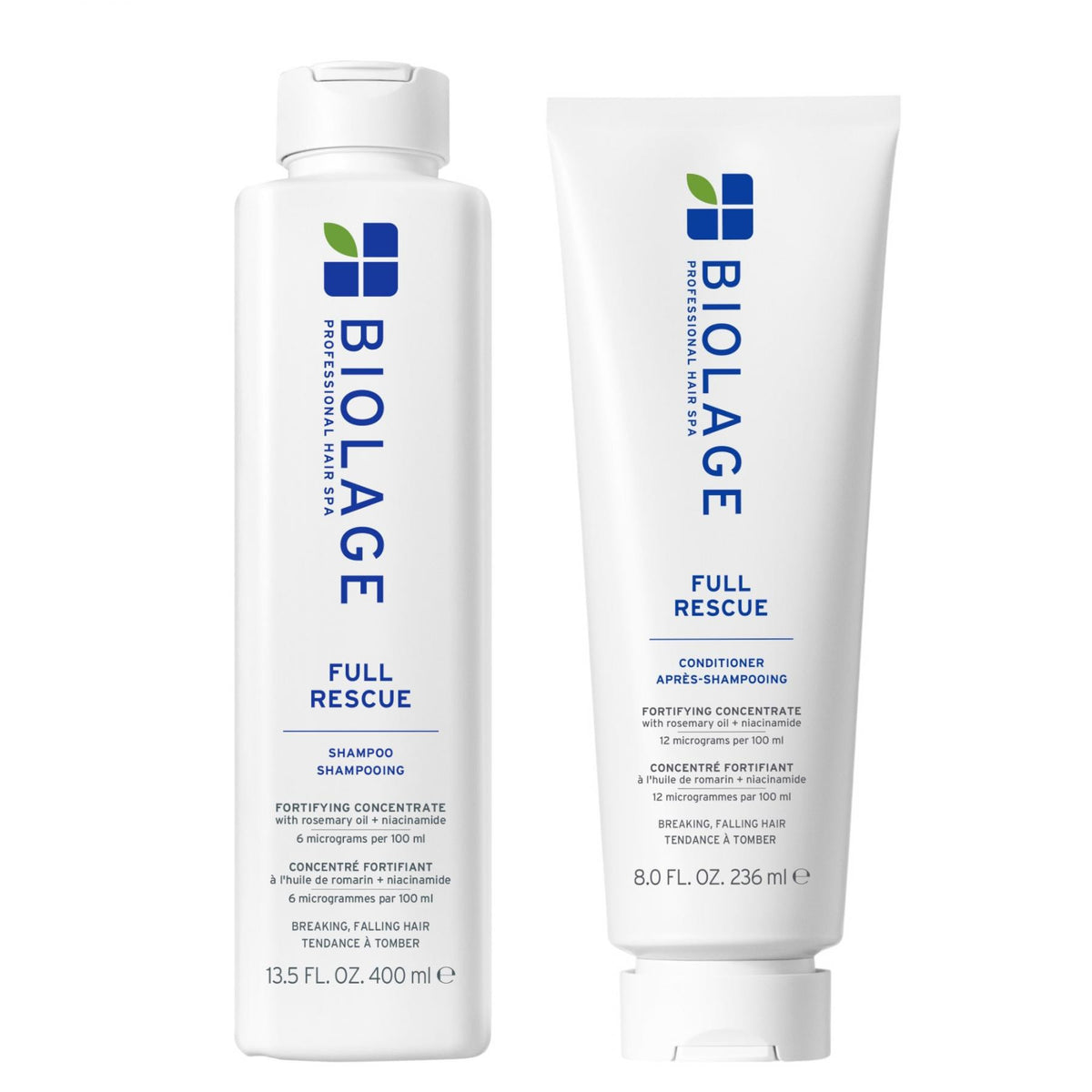 Matrix Biolage Full Rescue Shampoo 400ml & Conditioner 236ml Duo NEW