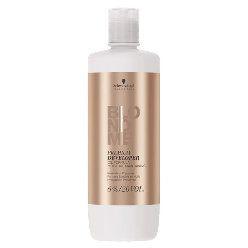 Schwarzkopf Professional BLONDEME Precision lightener 350g & Schwarzkopf BLONDEME Premium Oil Developer 6% - 20vol 900ml Duo - Salon Warehouse