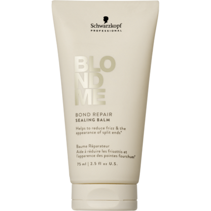 Schwarzkopf Professional Blondme Bond Repair Brightening 1000ml Shampoo, Nourishing Conditioner, 500ml Nourishing Mask &  Sealing Balm Quad - Salon Warehouse 